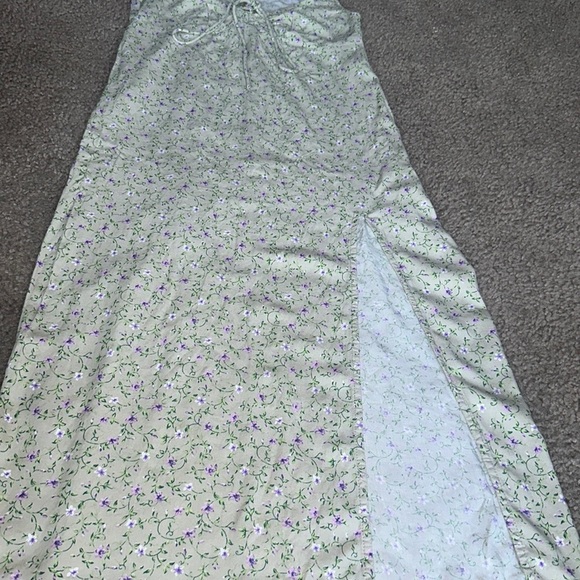 Motel Rocks Green Ribbed Midi Bodycon Dress - Picture 3 of 6